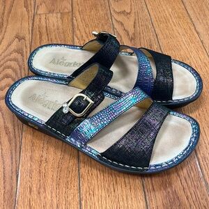 Alegria leather sandals size 40 - size 9 - excellent condition